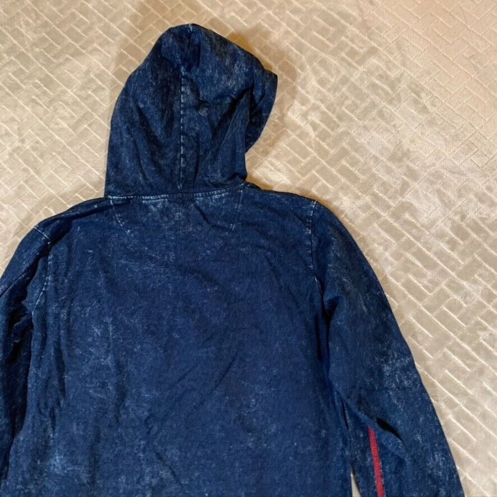 Ace USA Adult Small Hoodie Sweatshirt Blue Yosemite Hiking Full Zip Cotton Blend - Picture 11 of 14